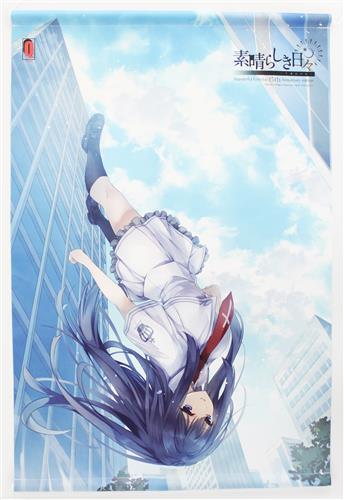 素晴らしき日々～不連続存在～ 15th Anniversary edition 描き下ろしB2Wスエードタペストリー 高島ざくろ 【メロンブックス特典】