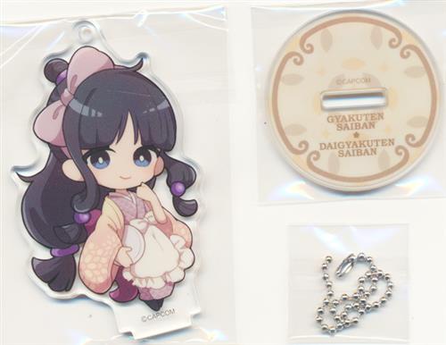 逆転裁判&大逆転裁判 2nd×CAPCOM CAFE トレーディングアクリルスタンドキーホルダー 綾里真宵