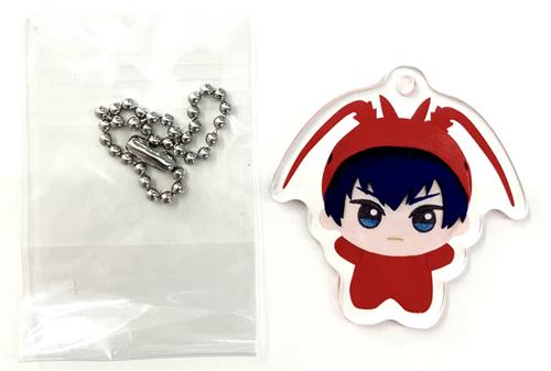 ブルーロック ちびぐるみお写真キーホルダー アニマル着ぐるみver. 潔世一