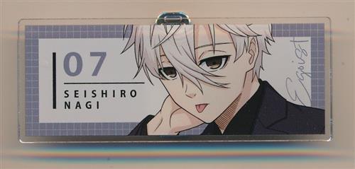 ブルーロック 描き下ろし トレーディングアクリルネームプレート スーツモデルver. 凪誠士郎A