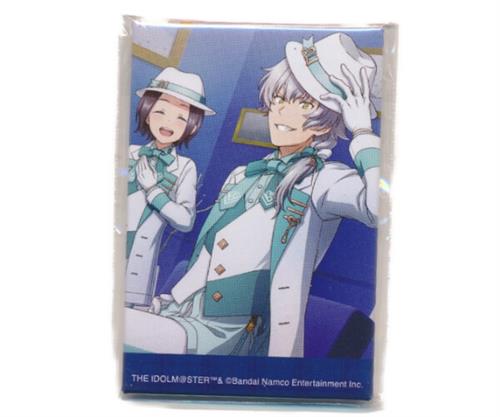 くじ引き堂 アイドルマスター SideM Happy White Day オンラインくじ D-10賞 スクエア缶バッジ 岡村直央&牙崎漣