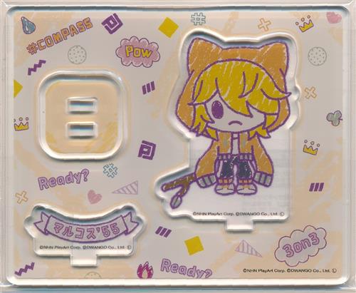 #コンパス 戦闘摂理解析システム Design produced by Sanrio アクリルスタンド クレヨンver. マルコス'55
