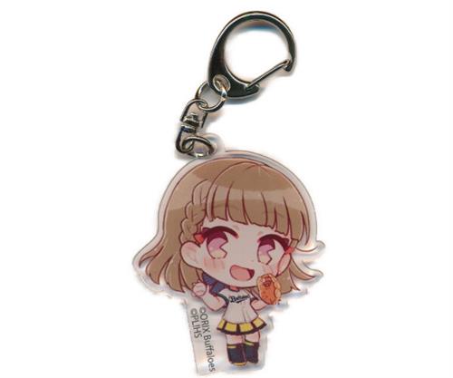 ラブライブ!蓮ノ空女学院スクールアイドルクラブ×オリックス・バファローズ ラブライブ! シリーズ×パ・リーグ6球団2024 アクリルキーホルダー 徒町小鈴