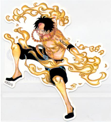 366日ステッカー ONE PIECE ワンピース ポートガス・D・エース