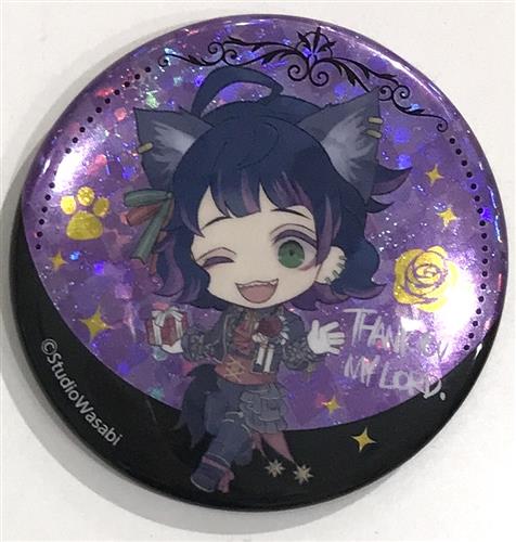 悪魔執事と黒い猫 Present for the butler! B賞 ホログラム缶バッジ (ちびキャラ) ラムリ【悪魔執事と黒い猫 in NAMJATOWN Dear, My Lord.】