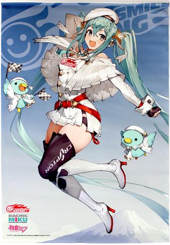 初音ミク GTプロジェクト レーシングミク 2023 B2タペストリー 応援カット Rd.2 Fuji