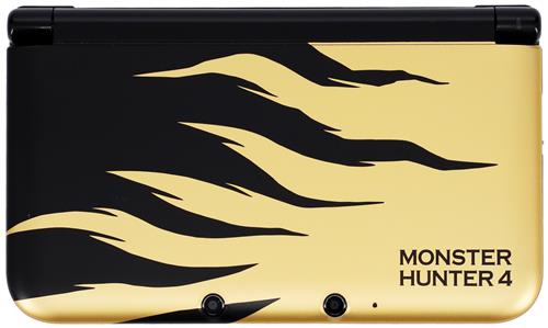 ニンテンドー3DS LL モンスターハンター 4 ラージャンゴールド (箱説なし)