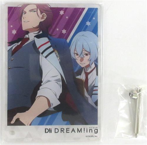 DREAM!ing 1st Anniversary Book デジタルアーカイブ アニメイトゲームス限定セット 内容物 A6アクリルパネル 竜ヶ崎仁&槙千鶴