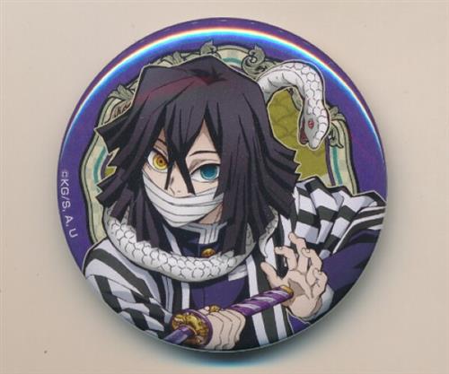 鬼滅の刃 絆の奇跡、そして柱稽古へ ワールドツアー2024描き下ろし ランダム缶バッジ 伊黒小芭内