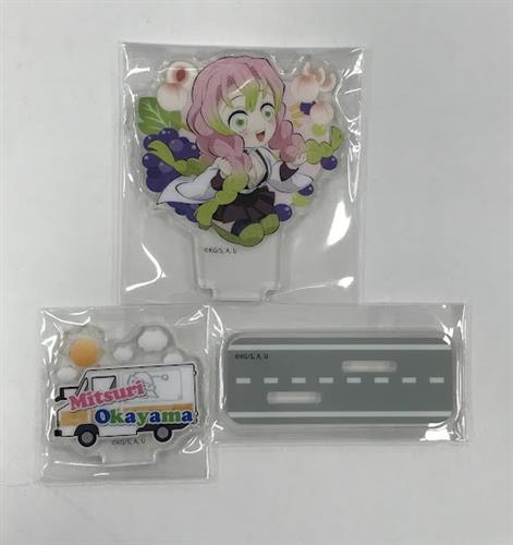 鬼滅の刃×ufotable Cafe TO GO -47 Complete Journey- 岡山 ランダムアクリルスタンド 甘露寺蜜璃