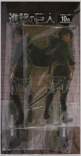 進撃の巨人 アクリルスタンド 2種セット エレン・イェーガー&リヴァイ 【ヴィレッジヴァンガード限定】