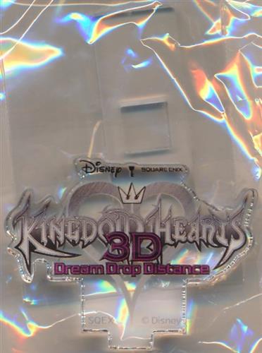 e-STOREくじ キングダムハーツシリーズ ロゴアクリルスタンドコレクション オンラインくじ G賞 3D [ドリーム ドロップ ディスタンス] アクリルスタンド キングダムハーツ