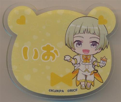 劇場版 美男高校地球防衛部ETERNAL LOVE!×ロールアイスクリームファクトリー トレーディングおなまえバッジ 鳴子硫黄