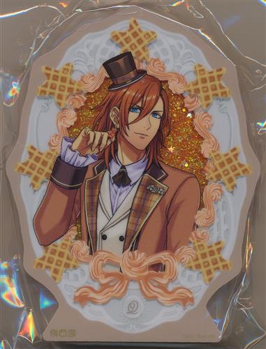 うたの☆プリンスさまっ♪ オイルインラメアクリルブロック Crown Creamy Land ～Dessert Plate～ Ver. 神宮寺レン