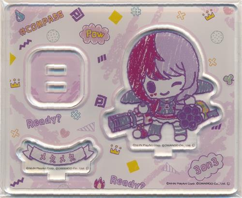 #コンパス 戦闘摂理解析システム Design produced by Sanrio アクリルスタンド クレヨンver. メグメグ