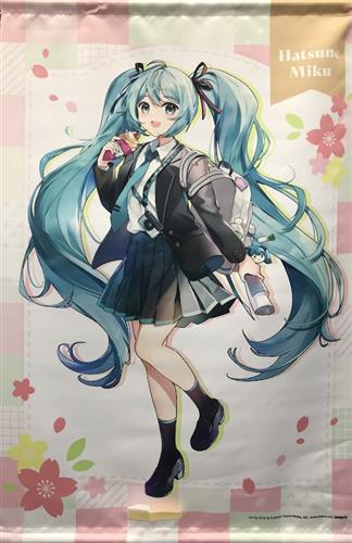 初音ミク はんなり京都 B2タペストリー 修学旅行