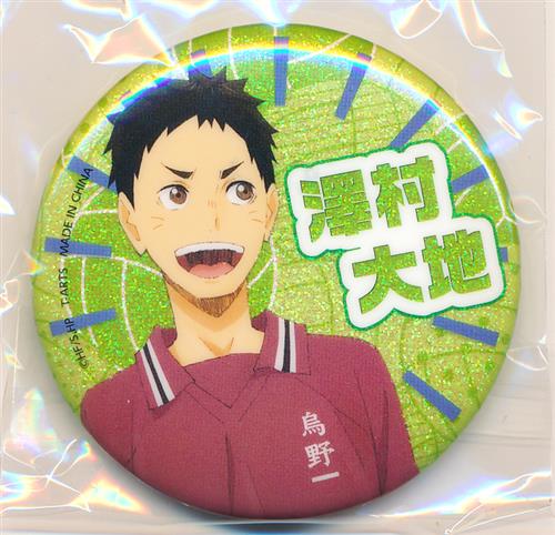 ハイキュー J-WORLD 澤村大地 缶バッジセット