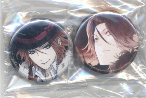 逆巻ライト 缶バッジセット Goodsアニメ「DIABOLIK LOVERS MORE,BLOOD
