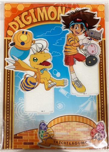 デジモンアドベンチャー×ドン・キホーテ 描き下ろし DIGIMON PARK MEGAアクリルスタンド 八神太一&アグモン