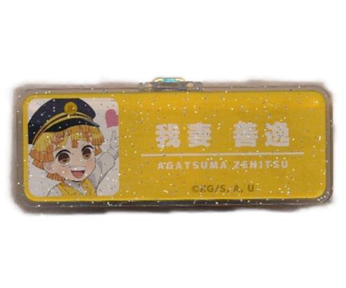 鬼滅の刃×Osaka Metro トレーディングネームバッジ 我妻善逸