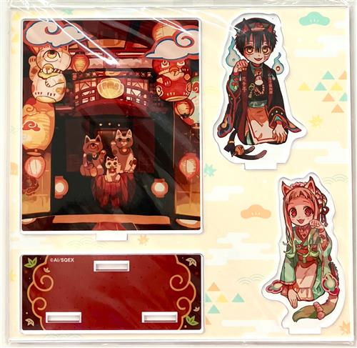 地縛少年花子くん アクリルジオラマスタンド 化け猫旅館 花子くん&八尋寧々