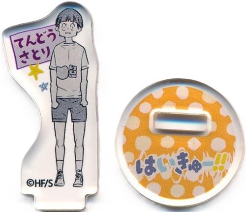 ハイキュー 及川徹 仙台観光特使就任記念 ずんだ茶寮 缶バッジ アクリルスタンド ハイキュー‼︎ 及川徹 仙台観光特使就任記念ver. アクリル