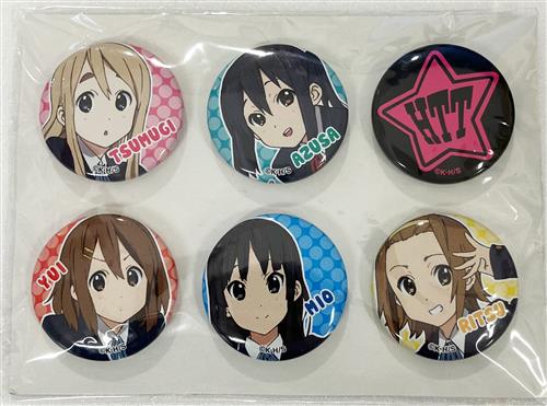 けいおん!! ライブイベント ～Come with Me!!～ 缶バッジセット