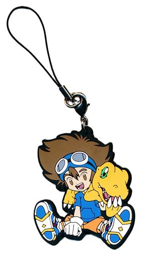 一番くじ デジモンアドベンチャー: F賞 ラバーストラップ 八神太一&アグモン