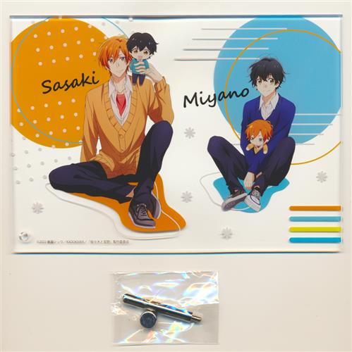 佐々木と宮野 ミニアクリルアート 佐々木秀鳴&宮野由美 いつでも一緒 ver.