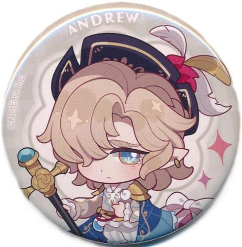Identity V 第五人格 カンバッジ(缶バッジ) Bonne Saint Valentin ミニキャラ ver. 墓守(アンドルー・クレス)