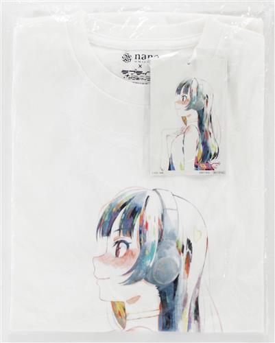 ラブライブ!サンシャイン!!×ナノ・ユニバース ナノファインTシャツ 津島善子 (Lサイズ)