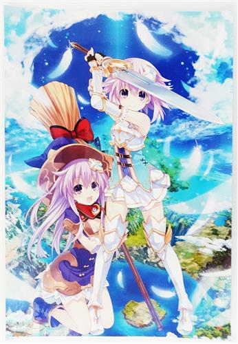 超次元ゲイム ネプテューヌ Sisters vs Sisters "電撃Sistersコレクション" A3ポスター ネプテューヌ&ネプギア A 【電撃スペシャルパック内容物】