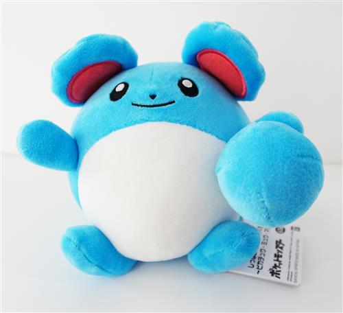 ポケットモンスター しっぽみてみて!ぬいぐるみ～ピカチュウ・ミュウ・マリル～ マリル