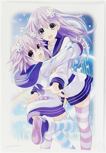 超次元ゲイム ネプテューヌ Sisters vs Sisters "電撃Sistersコレクション" A3ポスター ネプテューヌ&ネプギア B 【電撃スペシャルパック内容物】