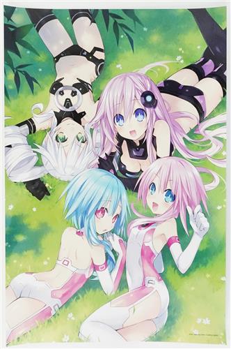 超次元ゲイム ネプテューヌ Sisters vs Sisters "電撃Sistersコレクション" A3ポスター A 【電撃スペシャルパック内容物】