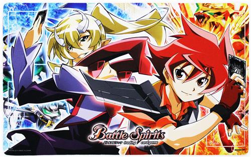 バトルスピリッツ 特製描き下ろしラバー製プレイマット 馬神弾&月光のバローネ