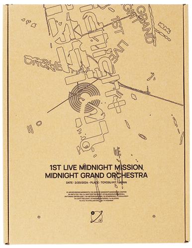 【未開封】Midnight Grand Orchestra 1st LIVE 「Midnight Mission」 完全生産限定版 【ブルーレイ】