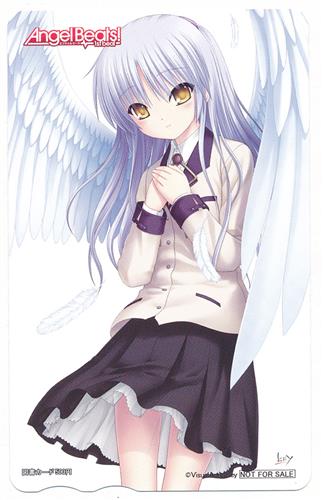 Angel Beats! -1st beat- 【ラムタラ特典】 【図書カード】 ｴﾝｼﾞｪﾙﾋﾞｰﾂ