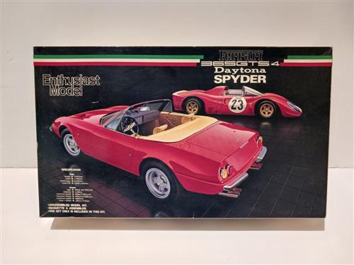 エンスージアストモデルシリーズ No.24 1/24 Ferrari 365GTS/4 Daytona SPYDER [フジミ模型]
