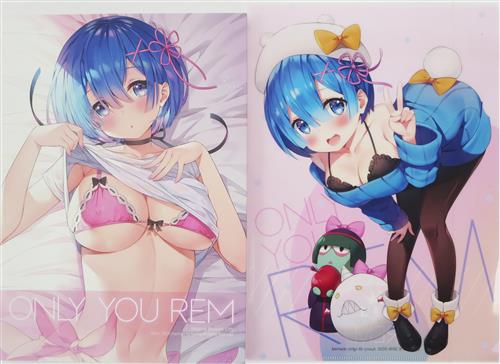 ONLY YOU REM+メロンブックス限定A4クリアファイル 【Re:ゼロから始める異世界生活】[あやみ][ハチゴ]