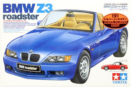 スポーツカーシリーズ No.166 1/24 BMW Z3 ロードスター シルバーメッキボディver. [タミヤ]