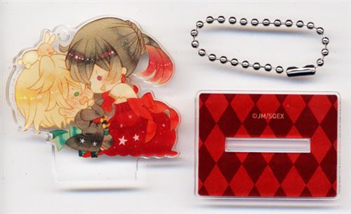 PandoraHearts トレーディングアクリルスタンドキーホルダー オズ=ベザリウス&アリス