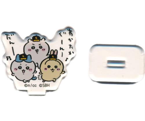 ちいかわ×福岡ソフトバンクホークス アクリルスタンドinカプセル 若鷹軍団 ちいかわ&ハチワレ&うさぎ