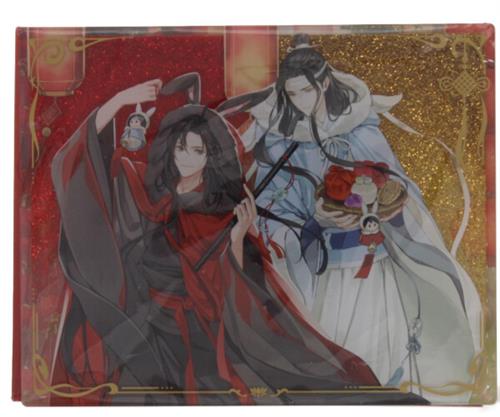 魔道祖師 卯躍坤霊Ver. 自立式グリッターアクリルパネル 魏無羨&藍忘機