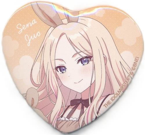 学園アイドルマスター×GiGO トレーディングハート缶バッジ Lady Rabbit 十王星南