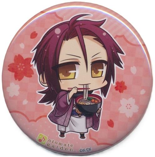 薄桜鬼 真改 黎明録×オトメイトガーデン トレーディング缶バッジ 原田左之助