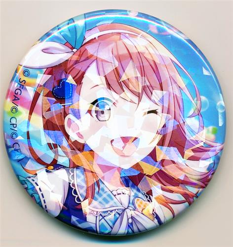プロジェクトセカイ アニバーサリーフェスタ 2021 ホログラム缶バッジコレクション E MORE MORE JUMP!&ワンダーランズ×ショウタイム 花里みのり