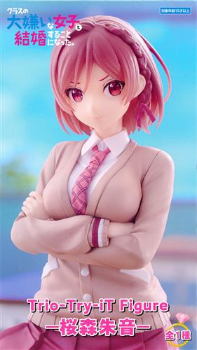 【未開封】クラスの大嫌いな女子と結婚することになった。 Trio-Try-iT Figure -桜森朱音-