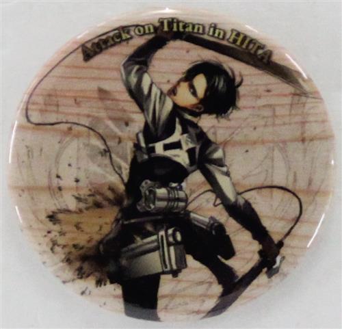 進撃の巨人 Attack on Titan in HITA 缶バッジ リヴァイ