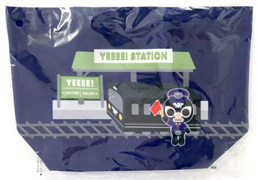 【未開封】仮面ライダー ミニトート 駅員ショッカー柄 【仮面ライダーストア限定】